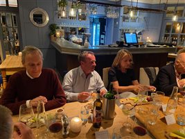 Dinner at The George